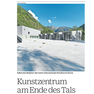 Kunstzentrum am Ende des Tals - NZZ