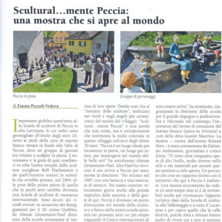 Scultural.. mente Peccia: una mostra che si apre al mondo
