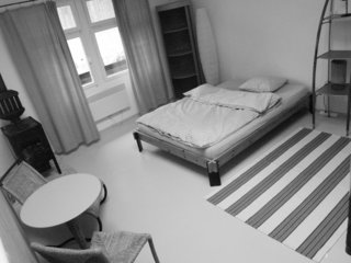 Atelier-Apartment, Wohn/Schlafbereich